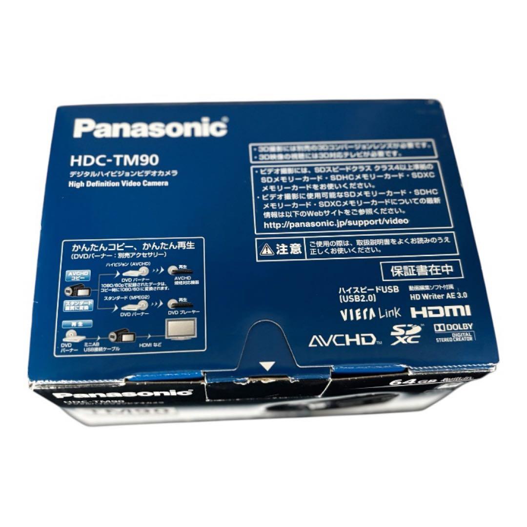 【予備バッテリー付】Panasonic HDC-TM90 ビデオカメラ セット