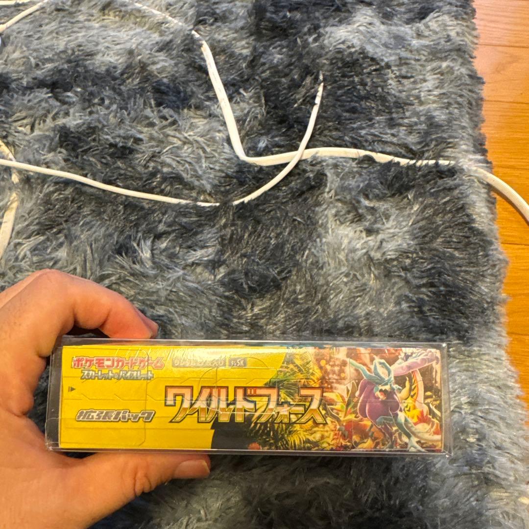 s*i様 ポケモンカードゲーム ワイルドフォース BOX未開封