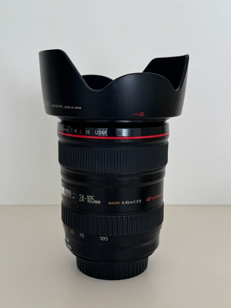 Canon EF 24-105mm F4 L IS USM フード付