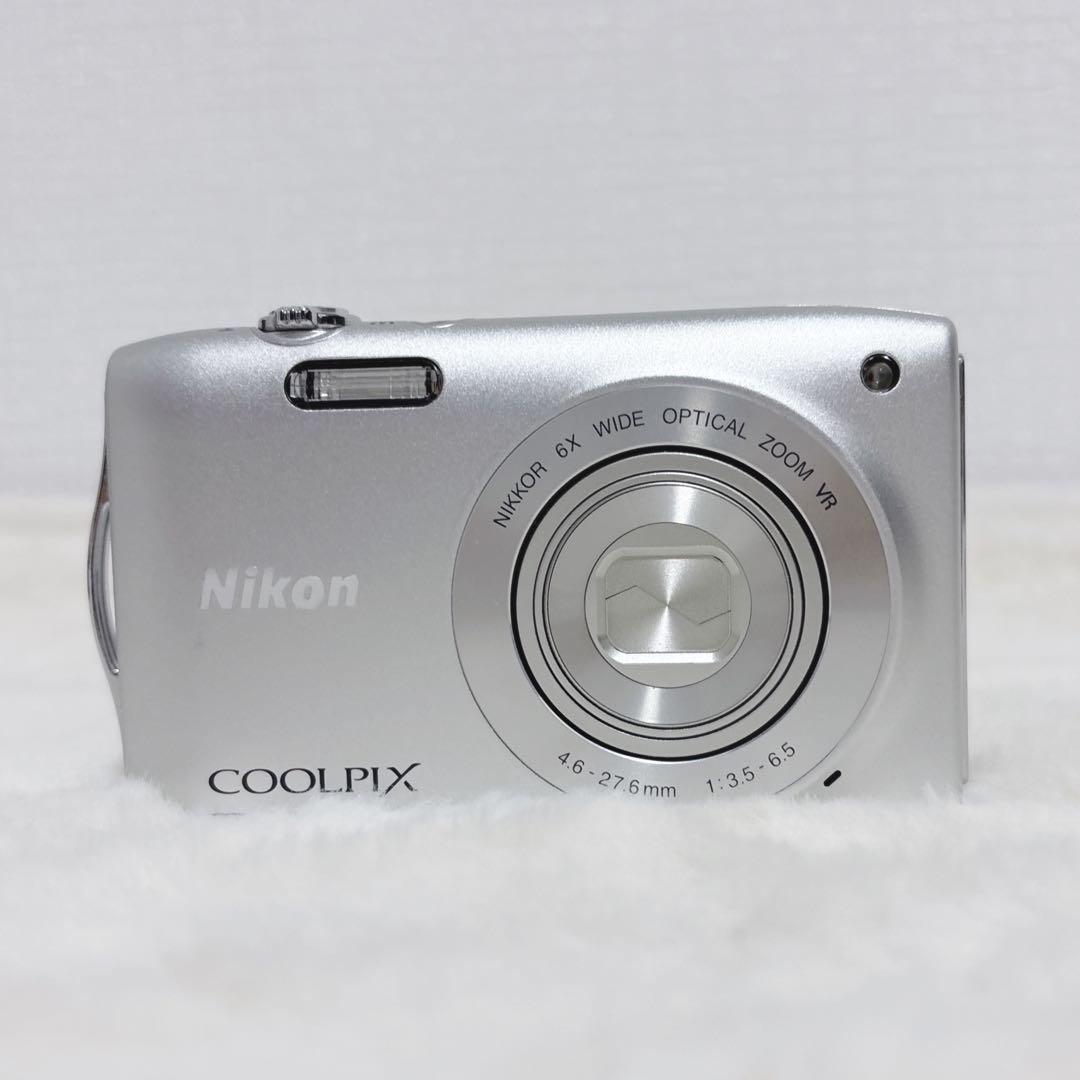 【動作品】Nikon COOLPIX S3300 デジカメ コンパクト カメラ