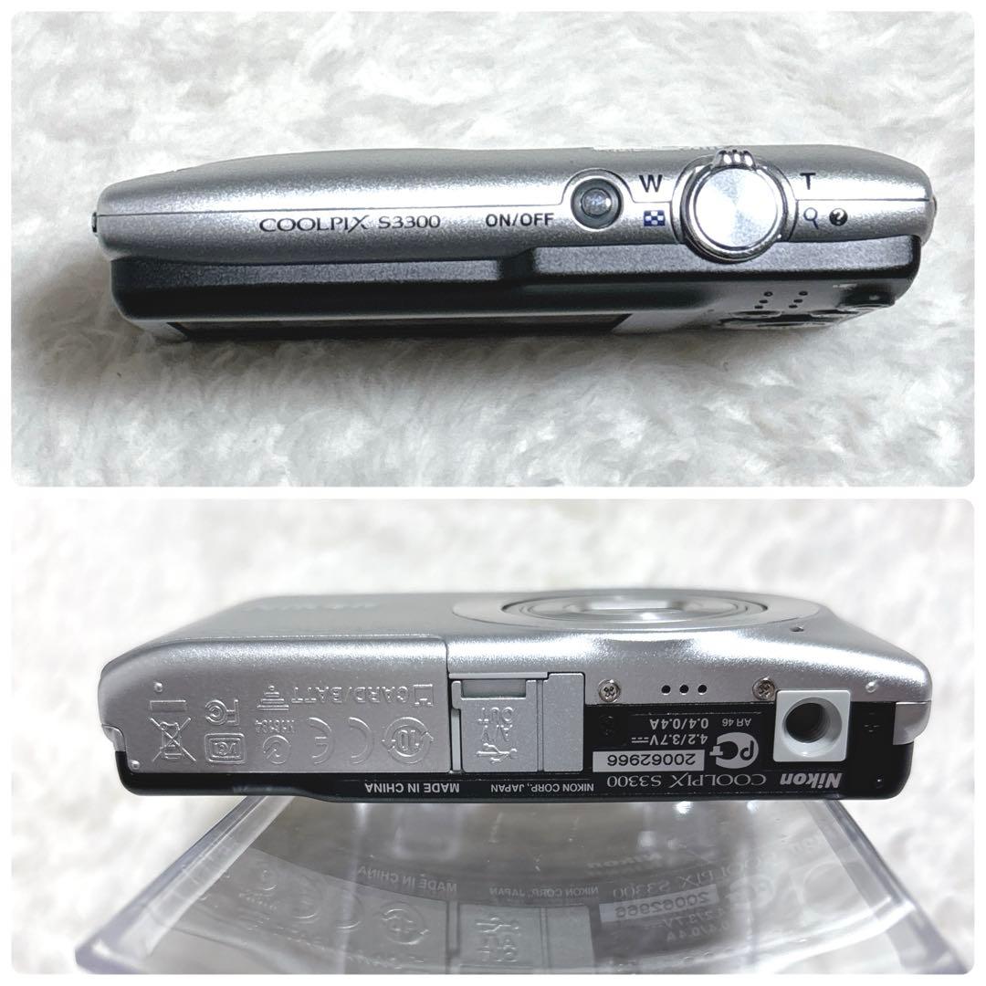 【動作品】Nikon COOLPIX S3300 デジカメ コンパクト カメラ