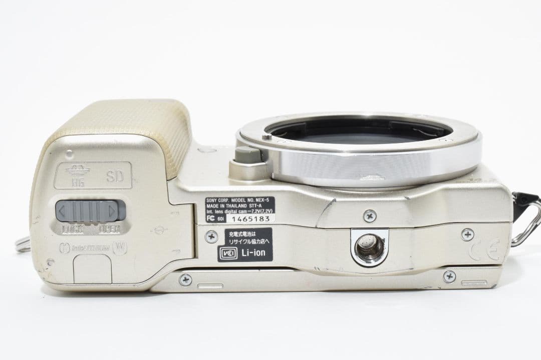 SONY α NEX-5 ゴールド