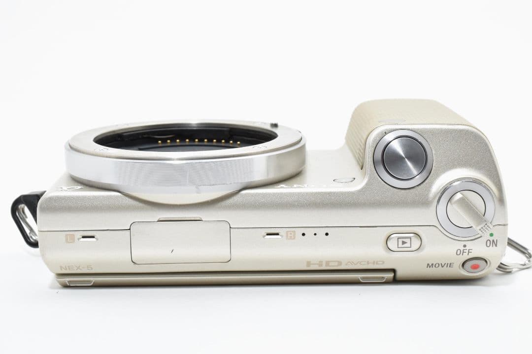 SONY α NEX-5 ゴールド