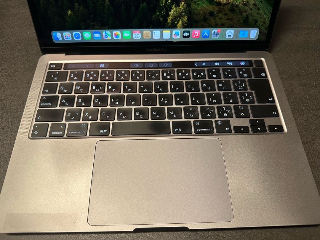 M1チップ Macbook Pro 2020 メモリ16gb SSD512gb