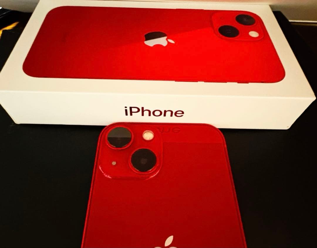 【美品】iPhone 13 mini SIMフリー 【無料充電器・保護ガラス付】