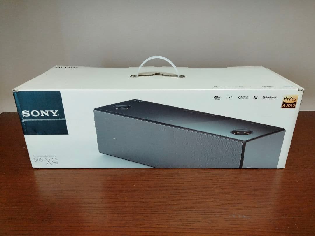 【極美品・完動品】SONY SRS-X9 ハイレゾ対応スピーカー 付属品多数有