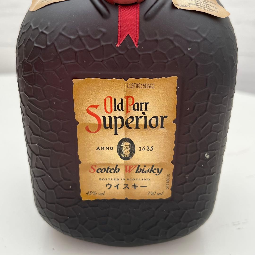 [未開栓] Old Parr Superior ブレンデッドスコッチウイスキー