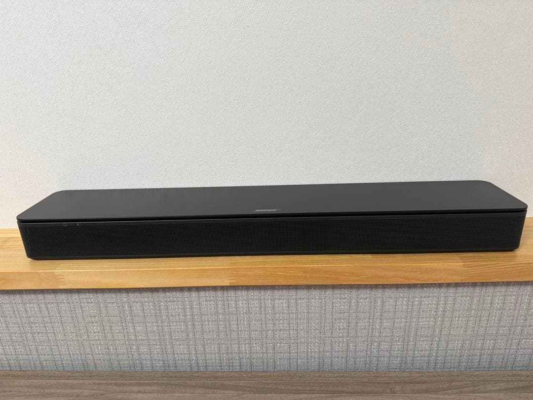 Bose サウンドバー スピーカー ブラック リモコン付き 黒