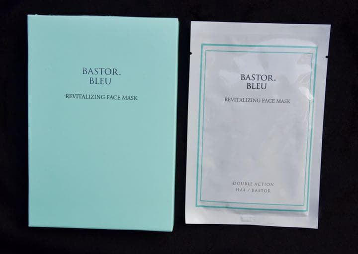 BASTOR BLEUバストールブルーフェイシャルマスク純国産幹細胞美容液