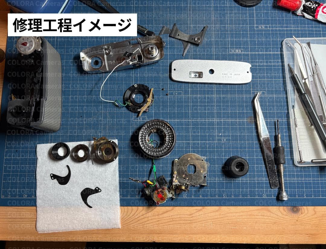 OLYMPUS PEN EES-2 ターコイズブルー【整備済完動品】