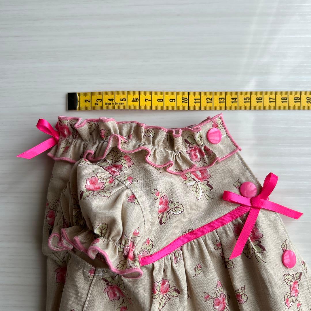 No.460•461 犬服ハンドメイド　バックオープンワンピース2着
