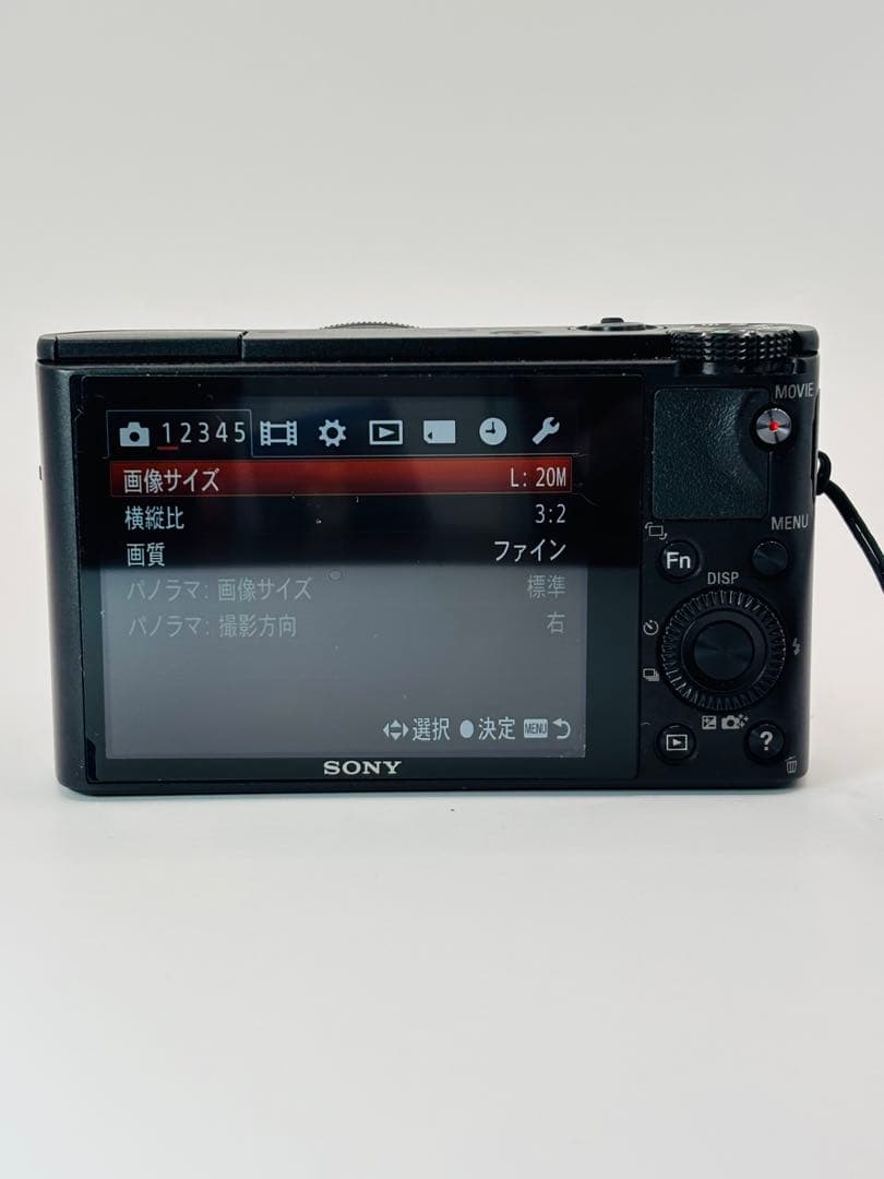【動作確認済】SONY DSC-RX100 初代 バッテリー付 コンデジ