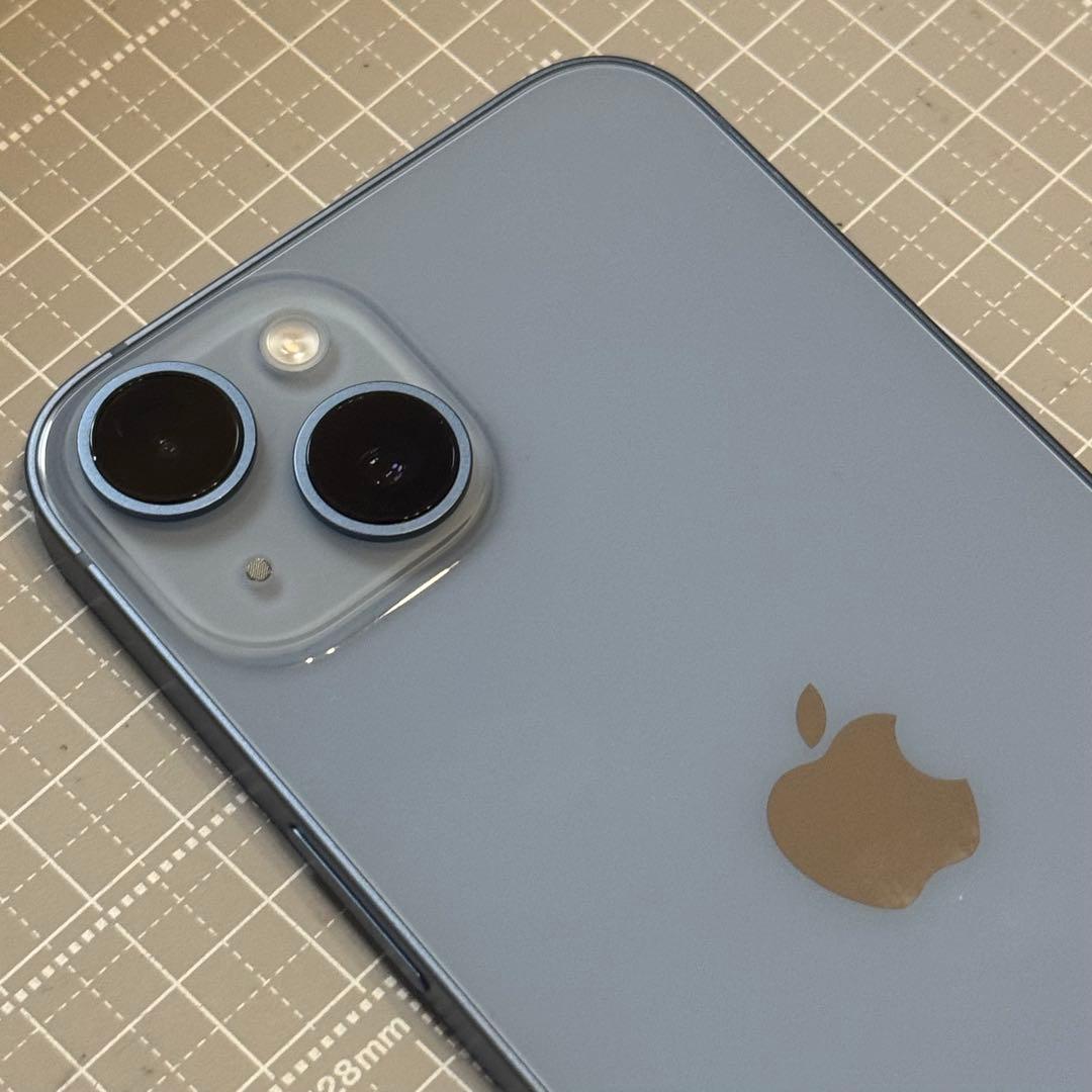 iPhone14 128GB ブルー バッテリー100%