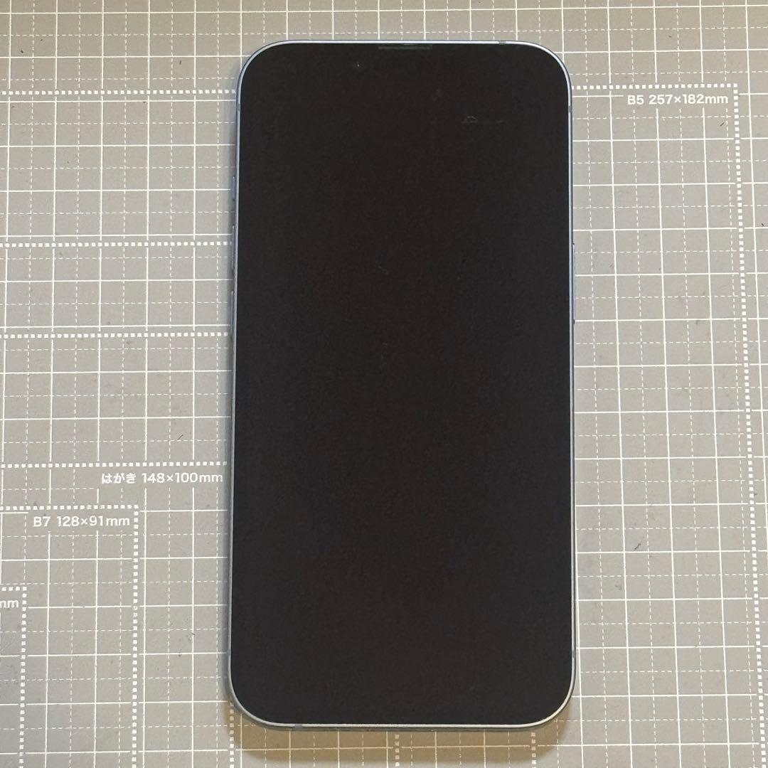 iPhone14 128GB ブルー バッテリー100%